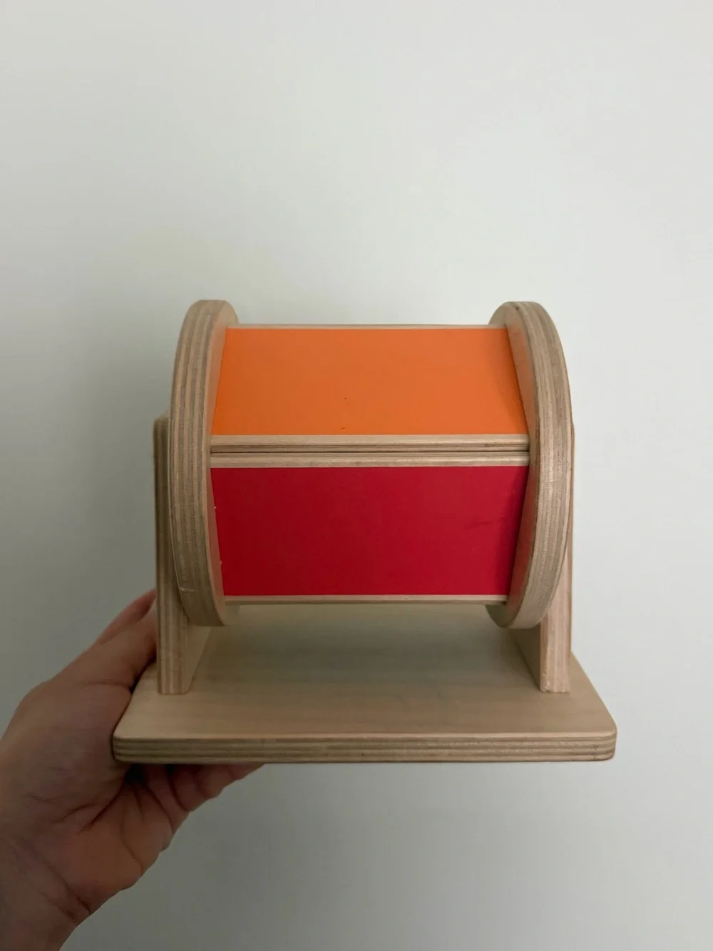 Lovevery Wooden Spinning Rainbow Toy